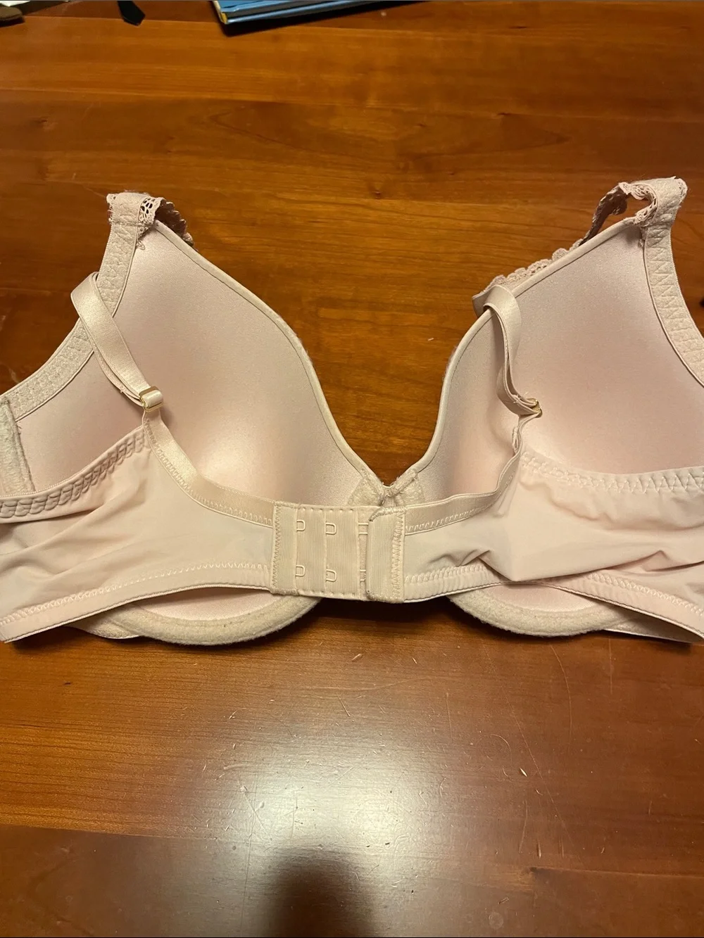 Natori Everyday Nude Lace-Trim T-Shirt Bra
